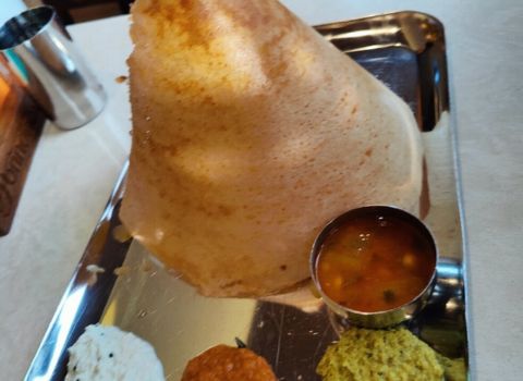 Brindhavan Vegetarian Restaurant Vennala ghee roast