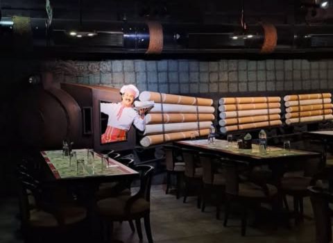 Dhe Puttu Edappally indoor seating and styling