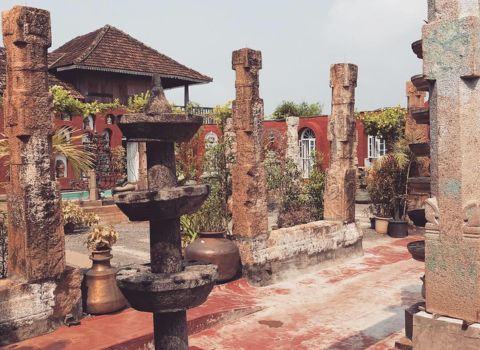 Ginger House Restaurant Fort Kochi outside view