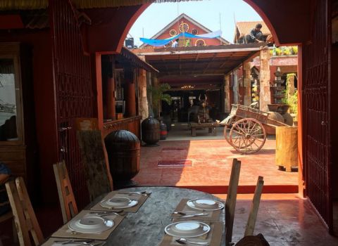 Ginger House Restaurant Fort Kochi indoor seating