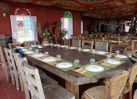 Ginger House Restaurant Fort Kochi seating view