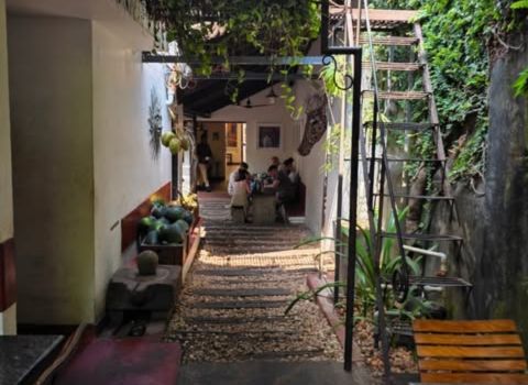 Kashi Art Café, Fort Kochi inside view