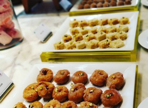 Kochi Kitchen Kochi Marriott Hotel sweet counter