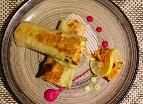 Rasoi Fort Kochi Paneer Tikka Roll