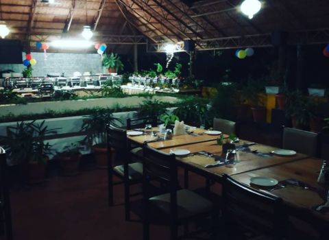 Rasoi Fort Kochi rooftop dining area