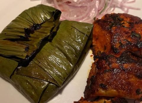 The Rice Boat Taj Malabar Resort Kochi meen pollichathu and meen porichathu