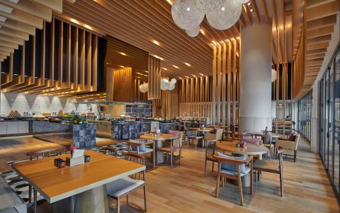 Thai Soul Grand Hyatt Kochi Bolgatty Dinning area