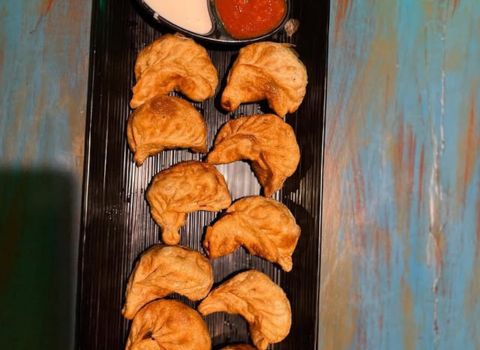 Big Fat Momo Kacheripady fried chicken momos