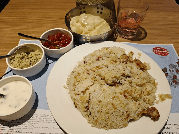 calicut paragon restaurant malabar chicken biriyani