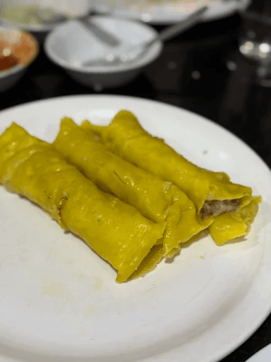 Elanji dish served at Bombay Hotel Kozhikode