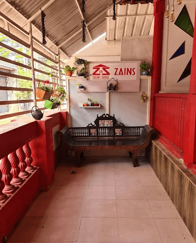 zains hotel calicut inside side view