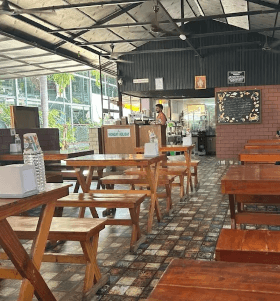 karthiyayini seafood restaurant indoor dining area