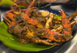 Ponjikkara Cozinha crab roast