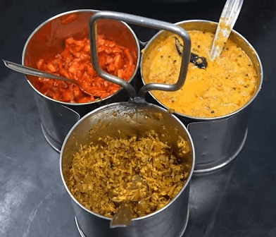 Ela Oonu Restaurant Kadavandra lunch side dishes