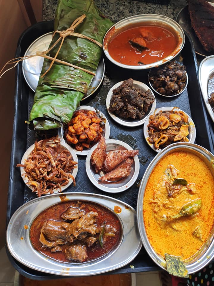 seafood platter in tharavadu seafood restaurant